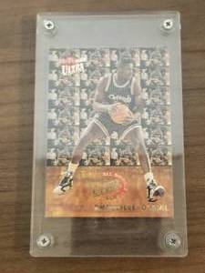 lot 16 image: 1993 FleerUltra All rookie Series Shaquille ONeal rookie basketball card #7 of 10
