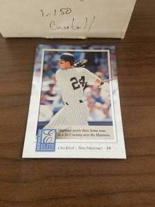lot 23 image: 1993 Donruss Elite baseball card set 1-150