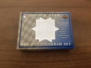 lot 212 image: 1993 Upper Deck NBA MVP Hologram set