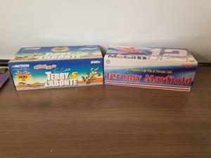 lot 84 image: Action Diecast Nascar racecars #5 Terry Labonte, #12 Jeremy Mayfield 124