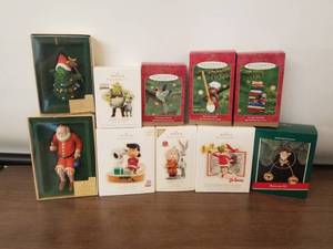 lot 107 image: Hallmark Christmas Ornaments
