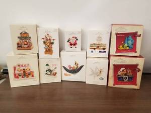 lot 109 image: Hallmark Christmas Ornaments