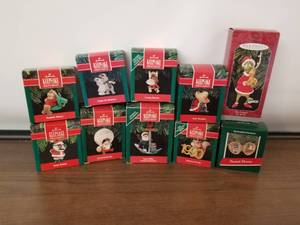 lot 143 image: Hallmark Christmas Ornaments
