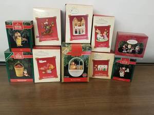 lot 149 image: Hallmark Christmas Ornaments