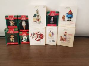 lot 151 image: Hallmark Christmas Ornaments