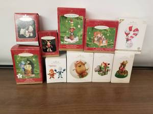 lot 153 image: Hallmark Christmas Ornaments