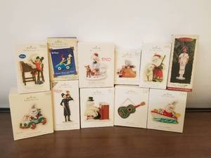 lot 73 image: Hallmark Christmas ornaments