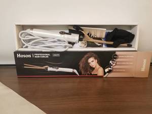 lot 107 image: Hoson Professional Hair Curler in box
