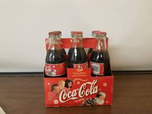 lot 100 image: Merry Christmas - Santa Claus - Coca Cola 6 pack