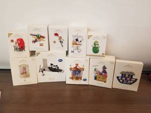 lot 111 image: Hallmark Christmas Ornaments