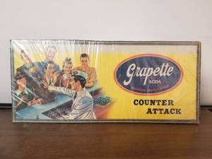 lot 145 image: Grapette advertisement Litho