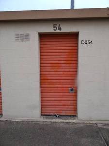 lot 52 image: D054 - 6 X 12 STORAGE LOCKER - ASSORTED BOXES, DISNEY, TOTES, & BAGS. FULL UNIT