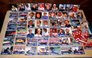 lot 95 image: LARGE LOT OF PRO SET RACING CARDS AS SHOWN