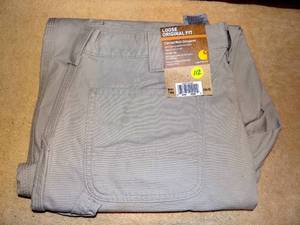 lot 112 image: NEW CARHARTT LOOSE ORIGINAL FIT JEANS - SIZE 38 X 32 - W TAGS