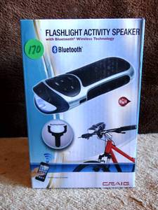 lot 170 image: CRAIG FLASHLIGHT ACTIVITY SPEAKER w BLUETOOTH WIRELESS TECHNOLOGY - NT 7355 - NIB