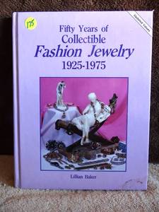 lot 175 image: 50 YEARS OF COLLECTIBLE FASHION JEWELRY BY LILLIAN BAKER - HARDBACK