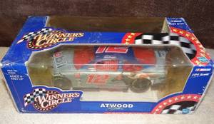 lot 201 image: RARE 1999 Winners Circle Cars - #12 125th.Kentuck Derby Car - CASEY ATWOOD $$