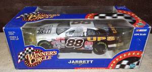 lot 202 image: Winners Circle 118 Die Cast NASCAR #88 Dale Jarrett UPS Car ( Old Logo ) $$