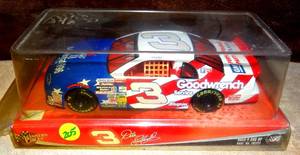 lot 205 image: Winners Circle Nascar 1996 Dale Earnhardt Flag Car, #3 124 SCALE $$$