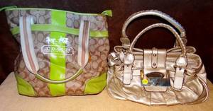 lot 232 image: WOMENS HANDBAG COLLECTION - ONE MARKED COACH