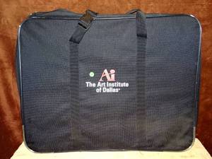 lot 260 image: LARGE ART INSTITUTE OF DALLAS ART PRESENTATION CASE - APPROX 23 X 28