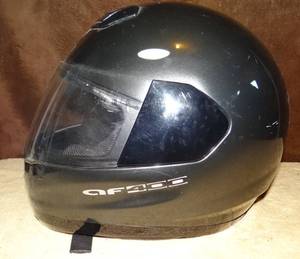 lot 265 image: Fulmer Full Face AF400 Black Adult Motorcycle Helmet