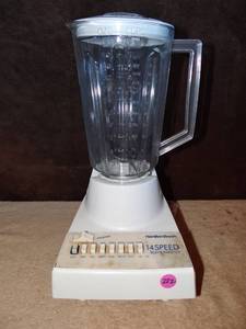 lot 281 image: HAMILTON BEACH 14 SPEED BLENDER - MODEL 610WP - TESTEDWORKS