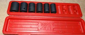 lot 297 image: MIT CHROME VANDIAM SOCKETS & CASE AS SHOWN - 15MM UP TO 24 MM