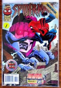lot 1 image: Spider-Man #72 Sep 1996 Marvel Comics Heros Reborn Onslaught Impact 2 - NM $$$