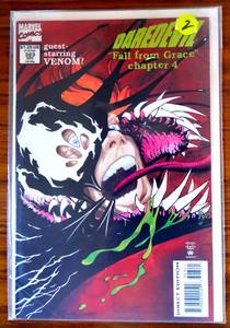 lot 2 image: Daredevil Fall From Grace Chapter 4 #323 (December 1993) Venom Looks Like NM $$$