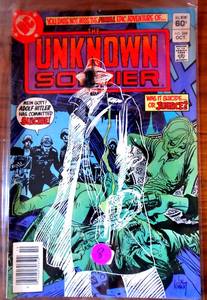 lot 8 image: RARE VINTAGE DC Comics The Unknown Soldier #268 Final Issue Death Of Unknown Soldier Oct 1982 $$$