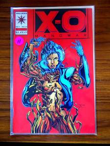 lot 11 image: X-O Manowar vol.1 #21 1993 High Grade  Valiant Comic Book $$