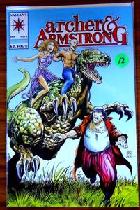 lot 12 image: ARCHER AND ARMSTRONG #6 VALIANT COMICS 1993 VF
