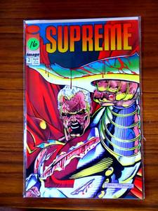 lot 16 image: Image Comics - Supreme #2 February Feb. 1993