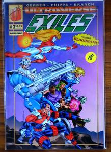 lot 18 image: Malibu Comics (1993) Ultraverse Exiles #2 wBloodbath - NM $