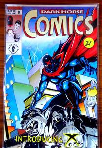 lot 21 image: DARKHORSE COMICS INTRODUCING X #8