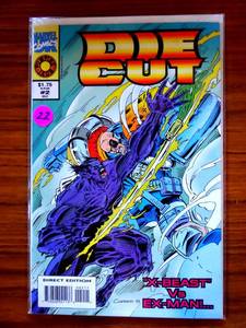 lot 22 image: Die Cut Comic Book #2 Marvel Comics 1993
