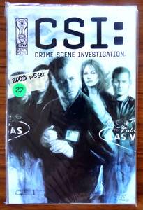 lot 27 image: COMPLETE SET - CSI CRIME SCENE INVESTIGATION (2003 IDW) -- #1 2 3 4 5 -- FULL Series $$$
