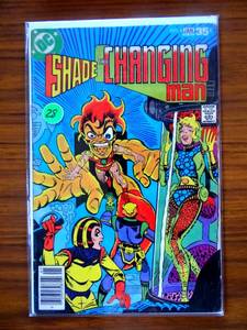 lot 28 image: SHADE THE CHANGING MAN # 4  STEVE DITKO art  DC COMICS  1977 $