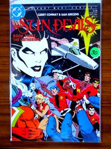 lot 30 image: SUN DEVILS #3 NM Conway, Jurgens, DC 1984 $$