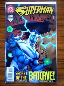 lot 31 image: Superman Issue 126 Secret of the Batcave Comic DC Comics Aug 1997