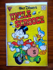 lot 35 image: VINTAGE Walt Disneys Uncle Scrooge #223 in VF  condition. Gladstone comics - 1987