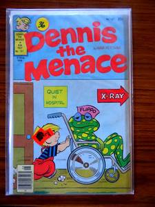 lot 36 image: VINTAGE Dennis the Menace #157 HaldenFawcett Comics 1978 $$