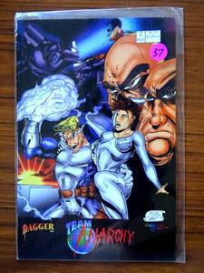 lot 37 image: Team Anarchy #2 in Near Mint  condition. Dagger Comics