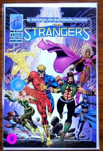 lot 38 image: THE STRANGERS #1 (ULTRAVERSE)MALIBU COMICS (1993) NM $$