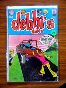 lot 44 image: VINTAGE 1970 - Debbis Dates 6 March - Bronze Age Humor from DC Comics Scarpelli Cover $$$