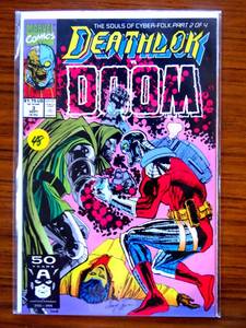 lot 48 image: Deathlok #3 Sept. 1991 Marvel Comics - NMMT