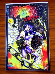 lot 51 image: Razor Uncut #14 London Night Mature Readers High Grade Comic Book $$$