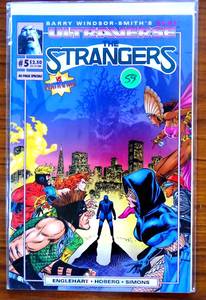 lot 59 image: The Strangers #5 (Oct 1993, Malibu Ultraverse) Flip-Book Rune Cover G Smith $$