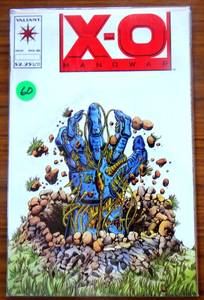 lot 60 image: X-O MANOWAR #10 VALIANT COMICS 1992 VFNM $$